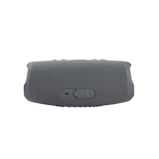 JBL Charge 5 - Grey - Portable Waterproof Speaker with Powerbank - Back image number null