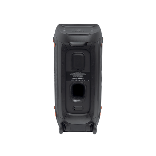JBL Partybox 310 - Black - Portable party speaker with dazzling lights and powerful JBL Pro Sound - Back image number null