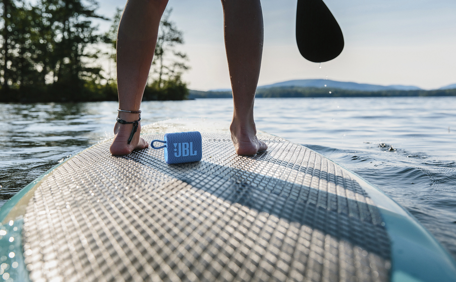 JBL Go 3 Eco IP67 er både vanntett og støvtett - Image