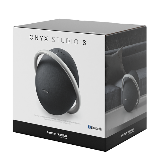 Harman Kardon Onyx Studio 8 - Black - Portable stereo Bluetooth speaker - Detailshot 2 image number null