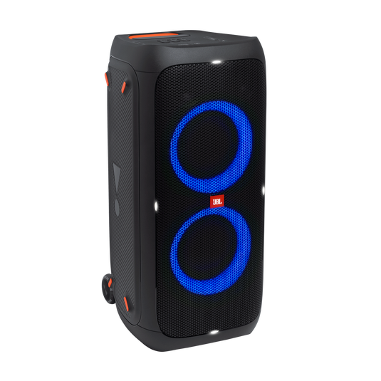 JBL Partybox 310 - Black - Portable party speaker with dazzling lights and powerful JBL Pro Sound - Hero image number null