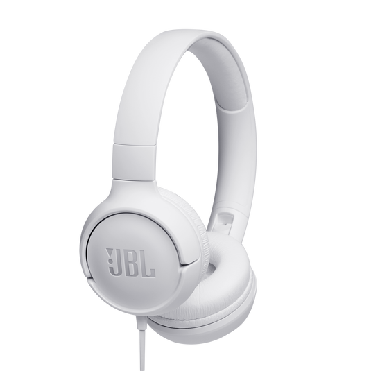 JBL Tune 500 - White - Wired on-ear headphones - Hero image number null