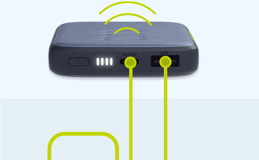 InstantGo 5000 Wireless Lad tre enheter samtidig - Image