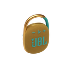 JBL Clip 4 - Yellow - Ultra-portable Waterproof Speaker - Hero