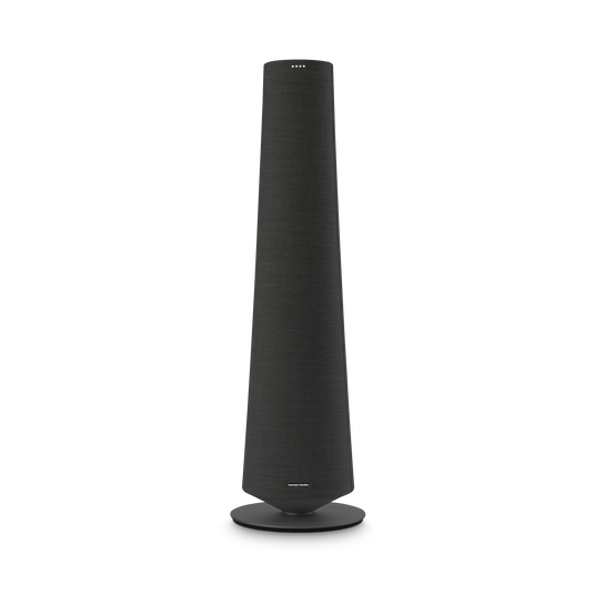 Harman Kardon Citation Tower - Black - Smart Premium Floorstanding Speaker that delivers an impactful performance - Front image number null