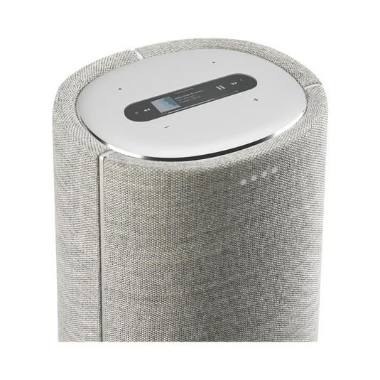 Harman Kardon Citation Tower - Grey - Smart Premium Floorstanding Speaker that delivers an impactful performance - Detailshot 1 image number null
