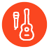 JBL Partybox 710 Gitar- og mikrofoninnganger - Image